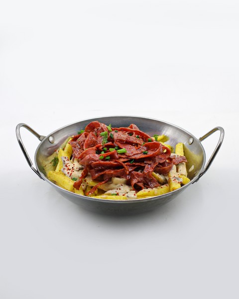 سیب-‌‌سرخ-‌با-پنیر-قارچ-و-چدار